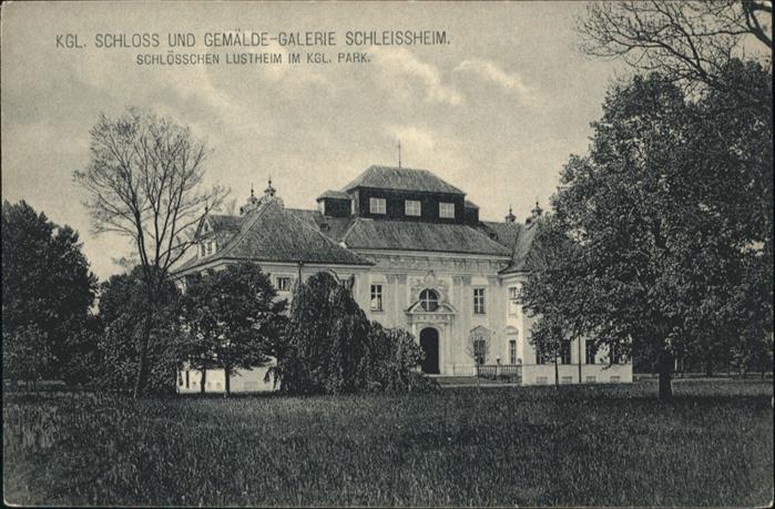 Schleissheim Oberschleissheim Schlossgalerie Schlösschen Lustheim