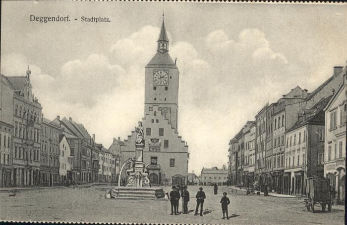 Deggendorf Donau Deggendorf Stadtplatz