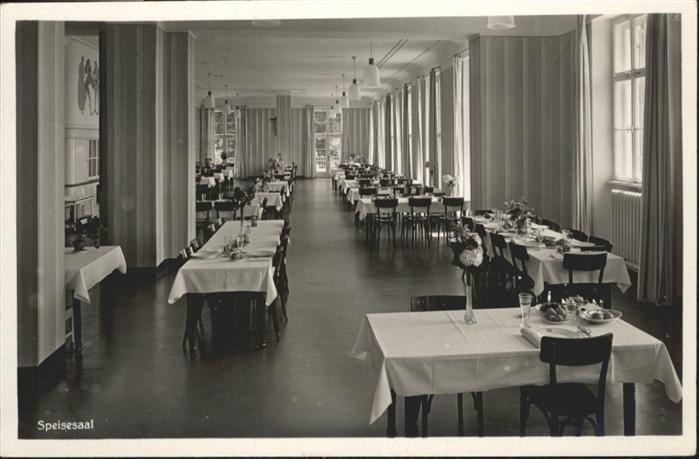 Deggendorf Donau Deggendorf Sanatorium Speisesaal