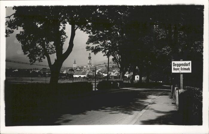 Deggendorf Donau Deggendorf Ortseinfahrt
