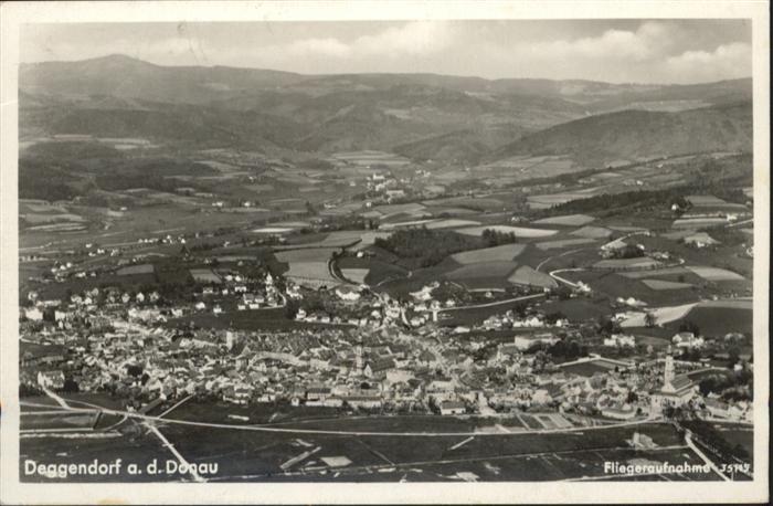 Deggendorf Donau Deggendorf Fliegeraufnahme