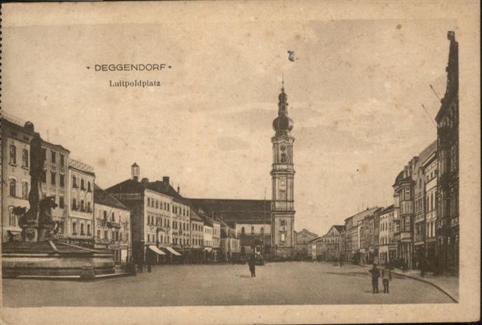 Deggendorf Donau Deggendorf Luitpoldplatz