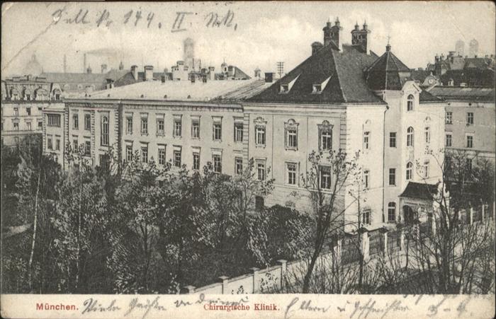 Muenchen hirurgische Klinik