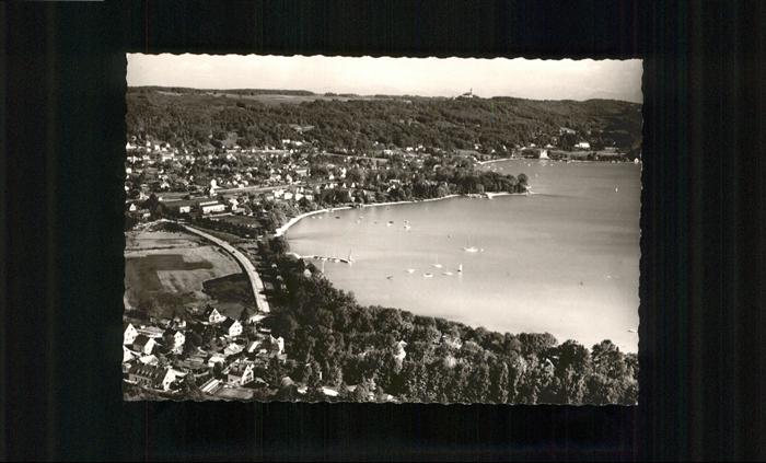 Herrsching Ammersee Herrsching Fliegeraufnahme