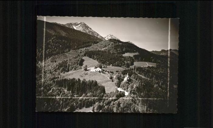 Bergen Chiemgau Fliegeraufnahme