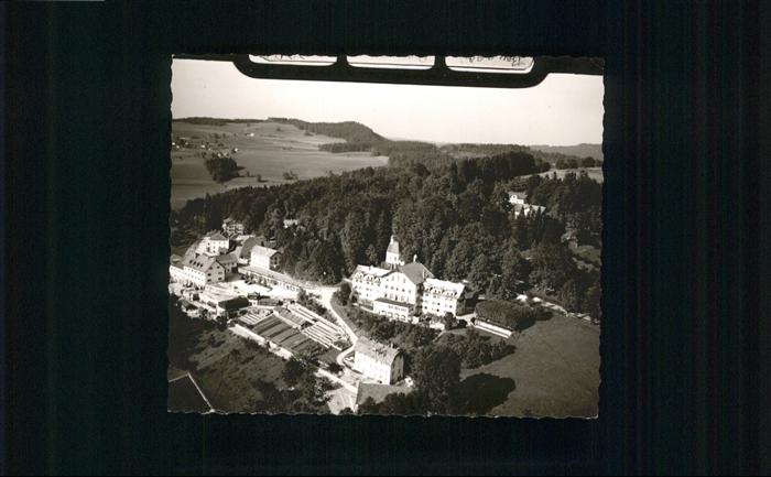 Bergen Chiemgau Fliegeraufnahme