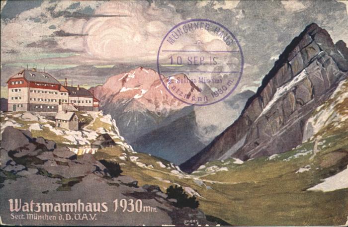 Berchtesgaden Watzmannhaus