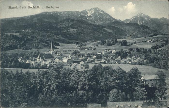 Siegsdorf Oberbayern Hochfelln Hochgern