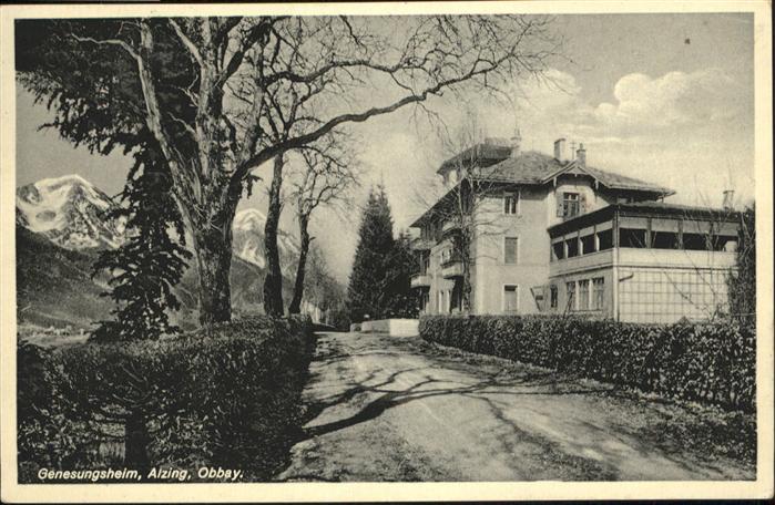 Alzing Traunstein Genesungsheim