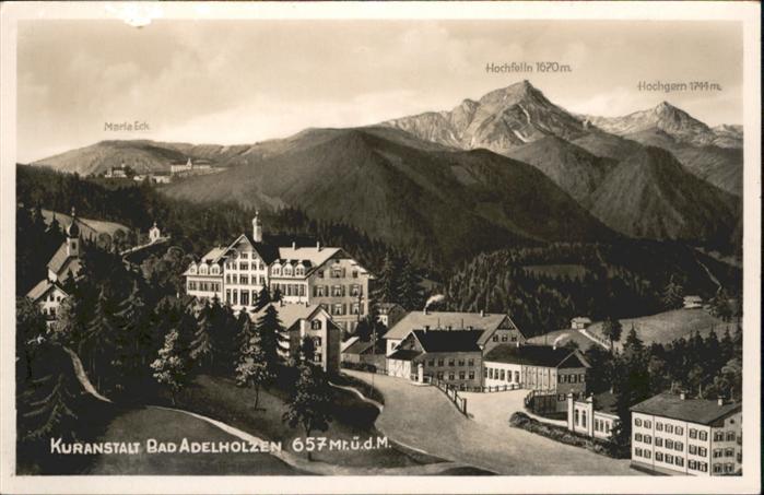 Bad Adelholzen Oberbayern Bad Adelholzen Kuranstalt