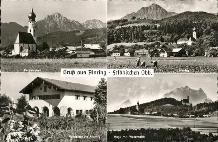 Ainring Feldkirchen Polizeischule Hoegl Watzmann