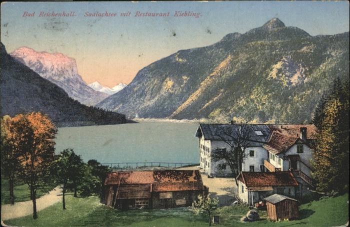 Bad Reichenhall Salachsee Restaurant Kiebling