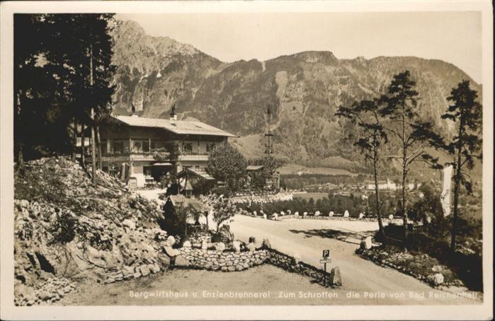 Bad Reichenhall Wirtshaus Enzianbrennerei Zum Schroffen