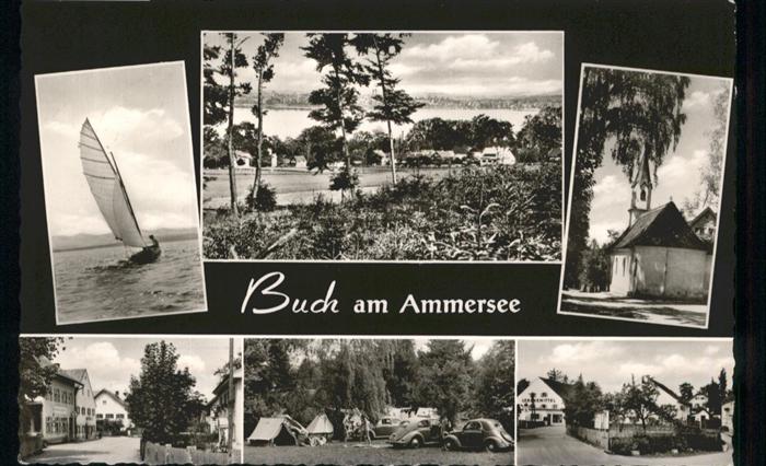 Buch Ammersee Segelboot Campingplatz