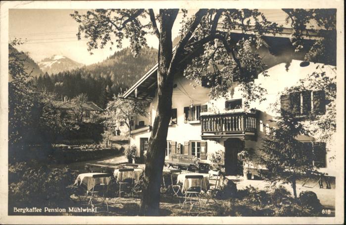 Staudach-Egerndach Cafe Pension Muehlwinkl