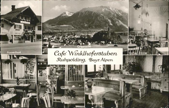 Ruhpolding Cafe Winklhoferstuben