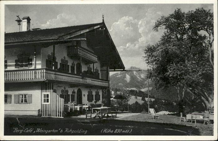 Ruhpolding Cafe Weingarten