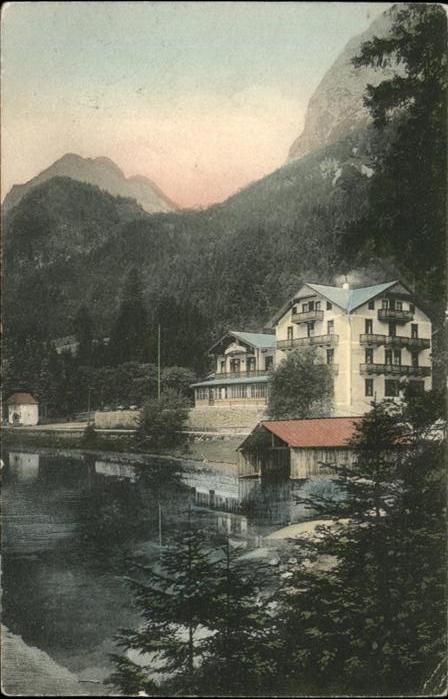 Ramsau Berchtesgaden Ramsau Hintersee Gasthof Pension zum Gemsbock