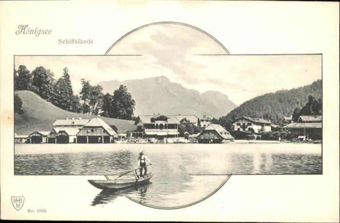 Koenigssee chiffslaende *