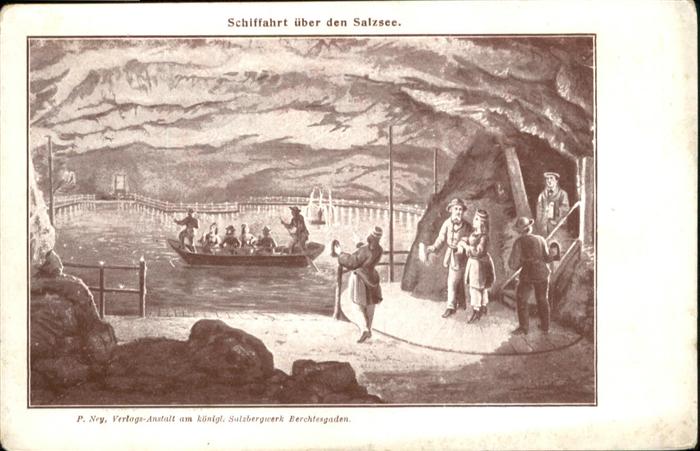 Berchtesgaden Bergwerk Salzsee