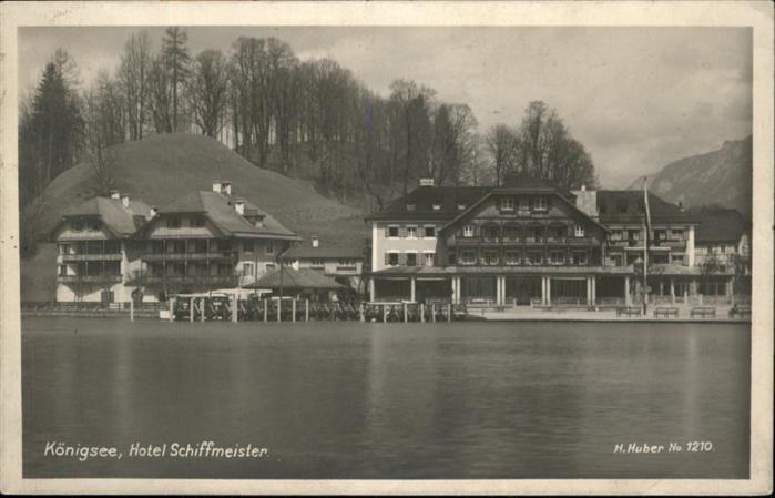 Koenigssee otel Schiffmeister