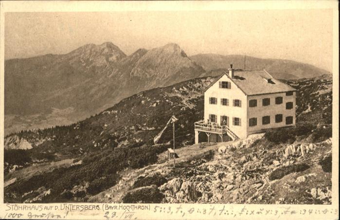 Berchtesgaden Stoehrhaus Untersberg Hochthron