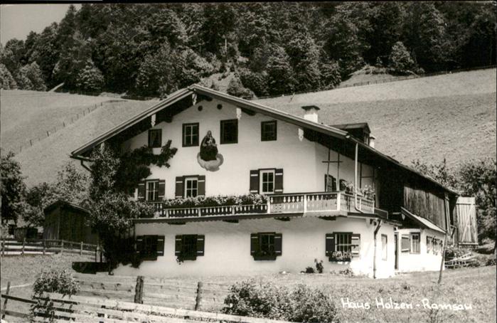 Ramsau Berchtesgaden Ramsau Haus Holzen