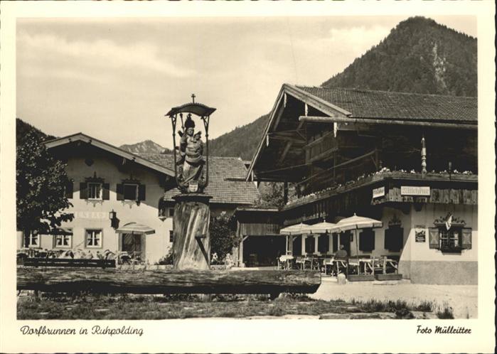 Ruhpolding Dorfbrunnen