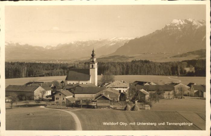 Weildorf Oberbayern Untersberg Tennengebirge