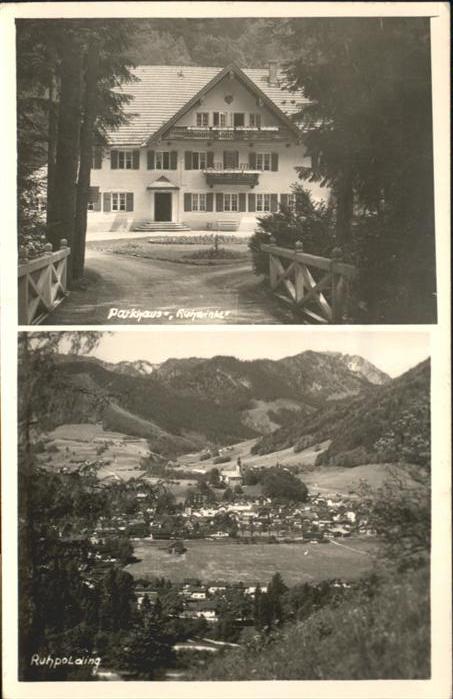 Ruhpolding Bayern Parkhaus Ruhwinkl