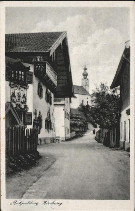 Ruhpolding Bayern Kirchweg