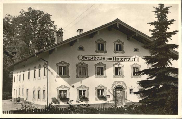 Chieming Chiemsee Chieming Gasthaus Metzgerei Unterwirt