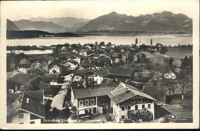 Chieming Chiemsee Chieming Strandbad