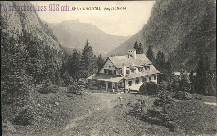 Wimbach Ramsau Wimbachtal Jagdschloss