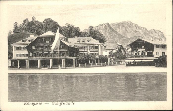 Koenigssee chiffslände *