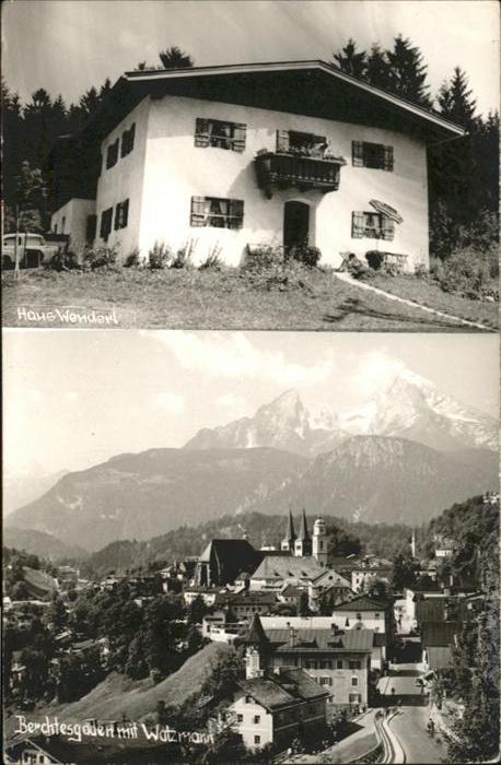 BERCHTESGADEN Bayern Watzmann Haus Wenderl