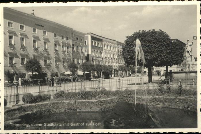 Tittmoning Salzach Tittmoning Gasthof zur Post