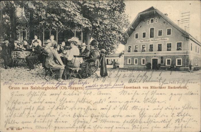 Salzburghofen Oberbayern Gasthaus