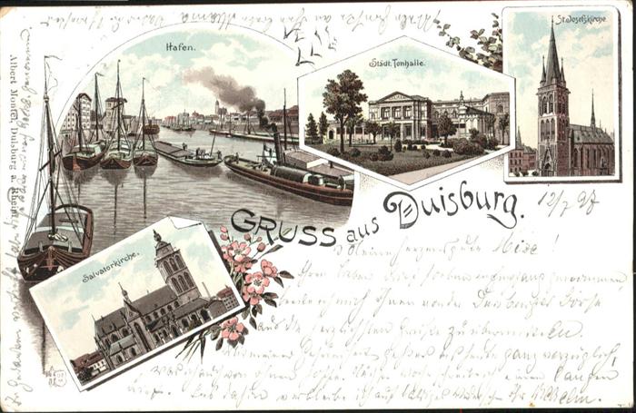 Duisburg Ruhr Duisburg Hafen Tonhalle St Josefskirche