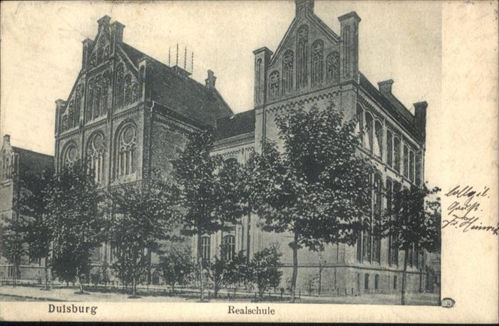 Duisburg Ruhr Duisburg Realschule