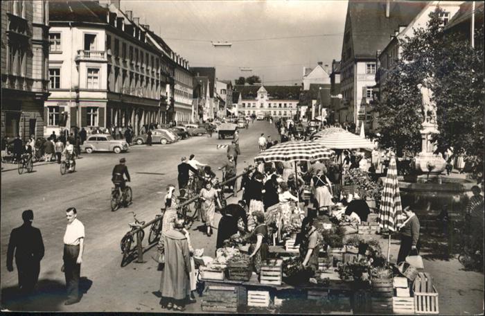 Fuerstenfeldbruck handschriftlich] Grüner Markt *