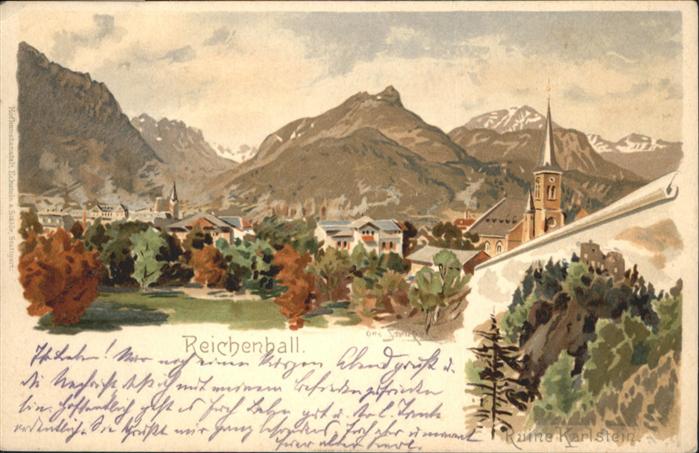 Bad Reichenhall Ruine Karlstein