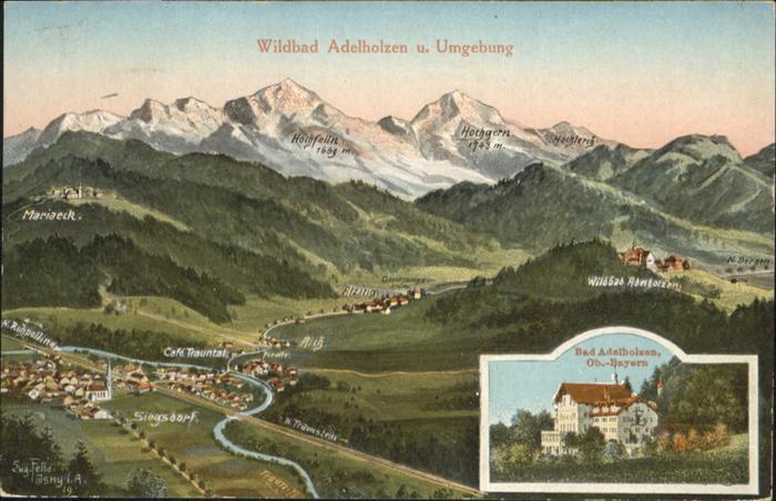 Bad Adelholzen Oberbayern Bad_Adelholzen Panoramakarte