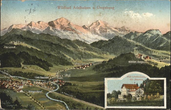 Bad Adelholzen Oberbayern Bad_Adelholzen Panoramakarte
