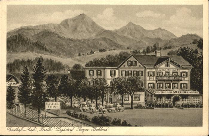 Siegsdorf Gasthof Cafe Forelle