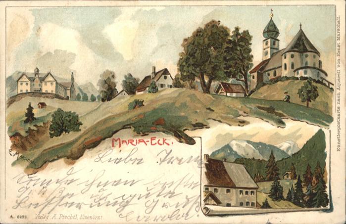 Marschall Vinzenz Maria_Eck Künstler E. Marschall