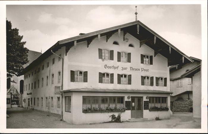 Siegsdorf Gasthof Metzgerei zur Neuen Post