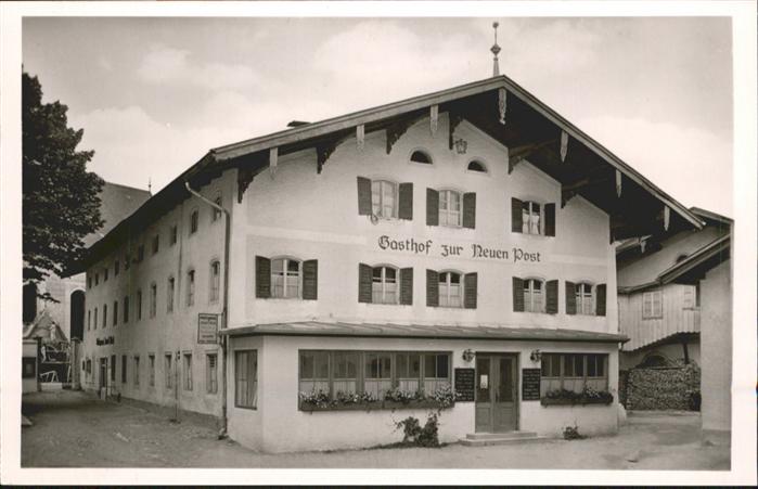 Siegsdorf Gasthof Metzgerei zur Neuen Post