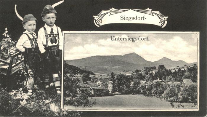 Siegsdorf Untersiegsdorf Trachten