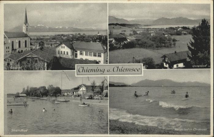 Chieming Chiemsee Chieming Strandbad
